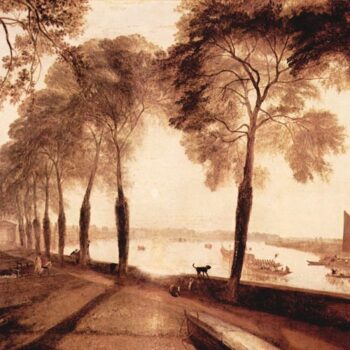 Mortlake Terrace by Joseph Mallord Turner