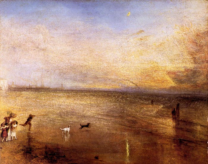 New Moon by Joseph Mallord Turner
