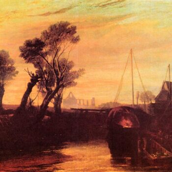 Newark Abbey by Joseph Mallord Turner