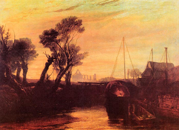 Newark Abbey by Joseph Mallord Turner