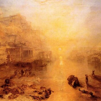 Old Italy - Ovid Banished from Rome by Joseph Mallord Turner