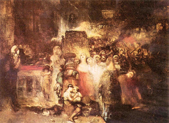 Pilate Washing His Hands by Joseph Mallord Turner