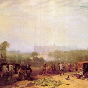 Plowing Up Turnips Near Slough by Joseph Mallord Turner