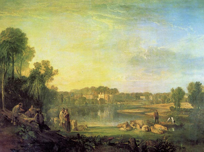 Pope's Villa at Twickenham by Joseph Mallord Turner