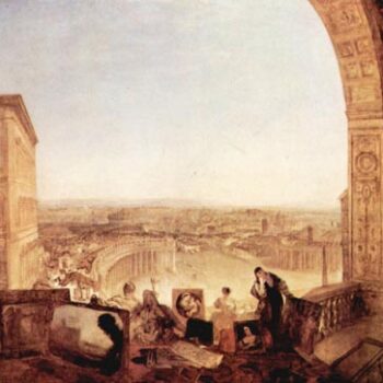 Raffaelli at The Vatican by Joseph Mallord Turner