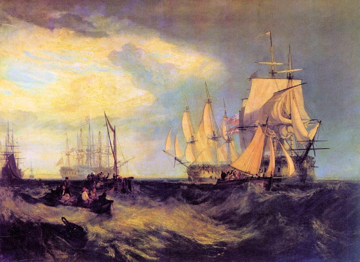 Recovering an Anchor by Joseph Mallord Turner