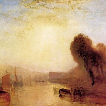 Regatta at Cowes Castle by Joseph Mallord Turner