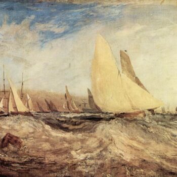 Regatta by Joseph Mallord Turner