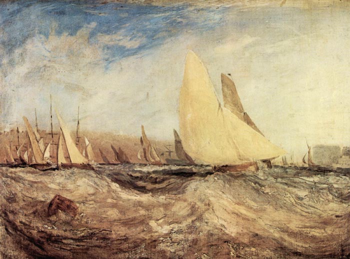 Regatta by Joseph Mallord Turner