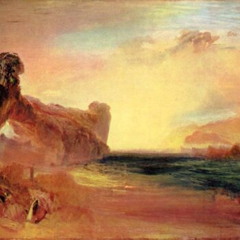 Rocky Bay with Figures by Joseph Mallord Turner