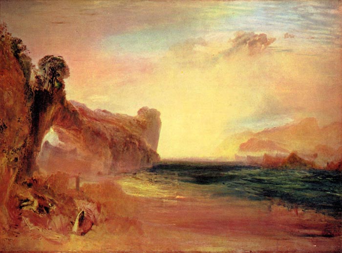 Rocky Bay with Figures by Joseph Mallord Turner
