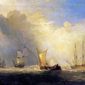 Rotterdam Ferry Boats by Joseph Mallord Turner