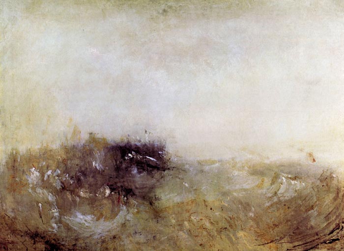 Rough Seas by Joseph Mallord Turner