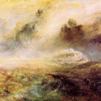 Rough Seas with Wreckage by Joseph Mallord Turner