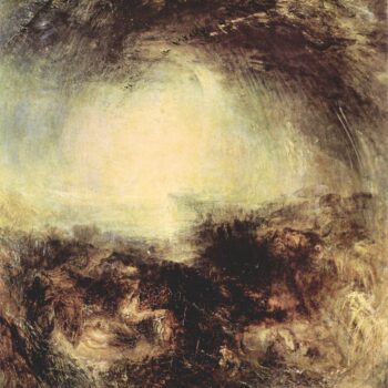 Shade and Darkness - The Evening of The Deluge by Joseph Mallord Turner