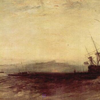 Ship Aground by Joseph Mallord Turner