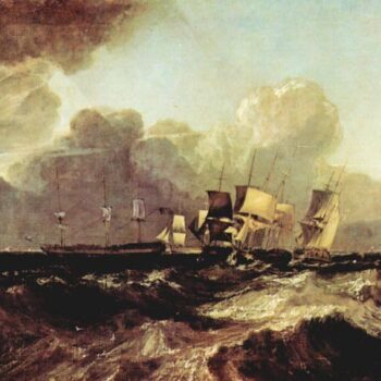 Ships Going to Anchorage by Joseph Mallord Turner