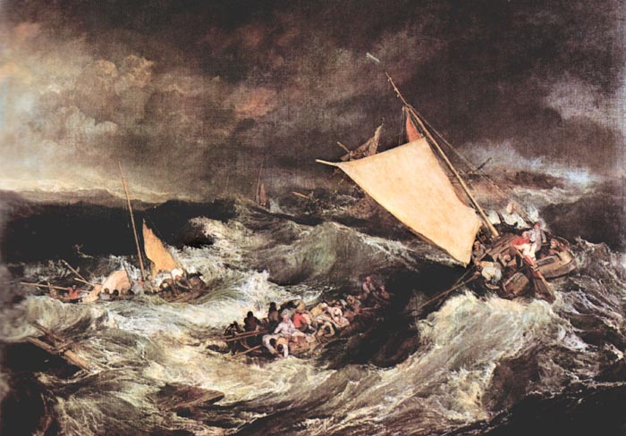 Shipwreck by Joseph Mallord Turner