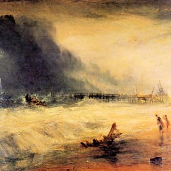 Stranded Ship by Joseph Mallord Turner