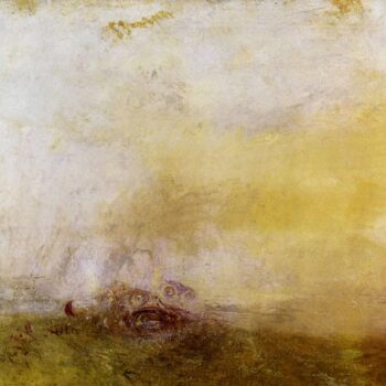 Sunrise with Sea Monsters by Joseph Mallord Turner