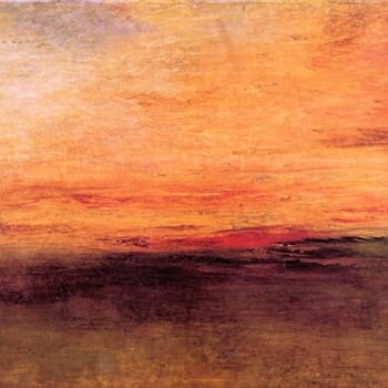 Sunset by Joseph Mallord Turner