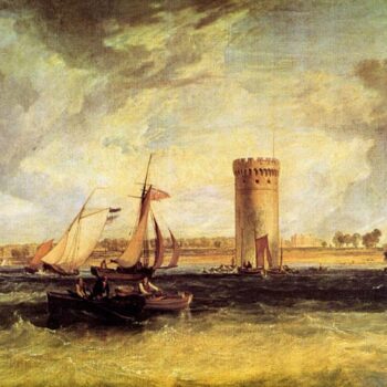 Tabley, Windy Day by Joseph Mallord Turner