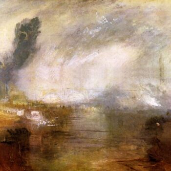 Thames Above Waterloo Bridge by Joseph Mallord Turner