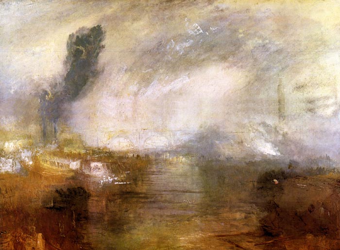 Thames Above Waterloo Bridge by Joseph Mallord Turner