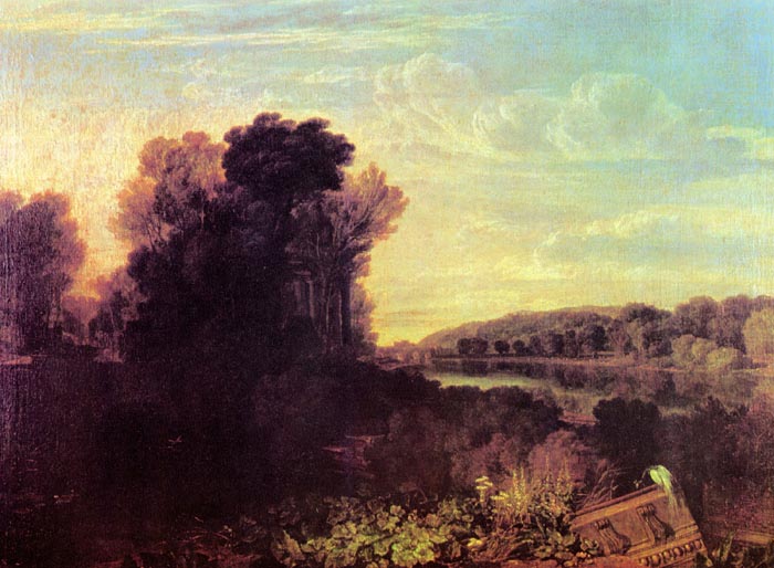 Thames at Weybridge by Joseph Mallord Turner
