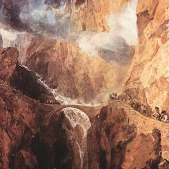 The Devil's Bridge St. Gotthard by Joseph Mallord Turner