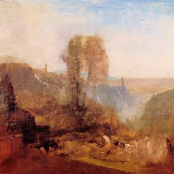 Tivoli Castle by Joseph Mallord Turner