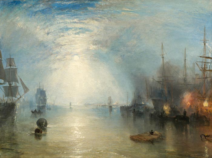 Turner - Heaving Coals by Moonlight