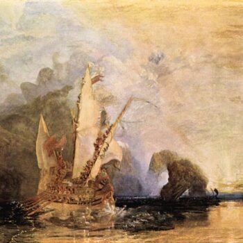 Ulysses in Homer's Odyssey by Joseph Mallord Turner