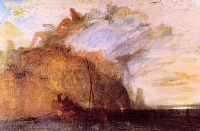 Ulysses Scolding Polyphemus by Joseph Mallord Turner