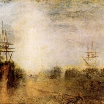 Whalers Boiling Blubber by Joseph Mallord Turner
