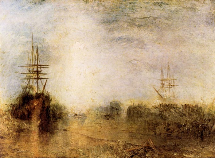 Whalers Boiling Blubber by Joseph Mallord Turner