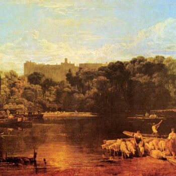 Windsor Castle from The Thames by Joseph Mallord Turner