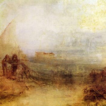 Wreckers on The Coast by Joseph Mallord Turner