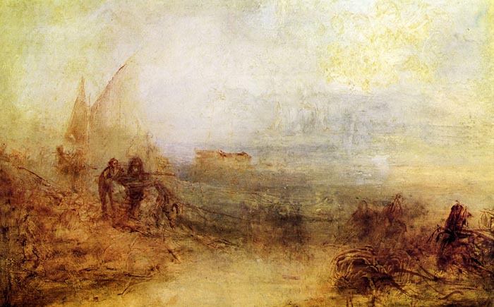 Wreckers on The Coast by Joseph Mallord Turner