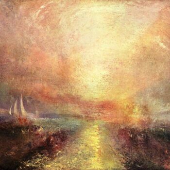 Yacht Approaching The Coast by Joseph Mallord Turner