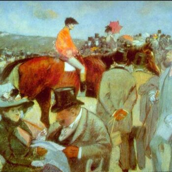 At The Races by Forain