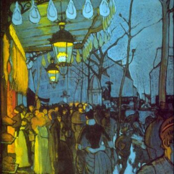 Avenue De Clichy by Anquetin