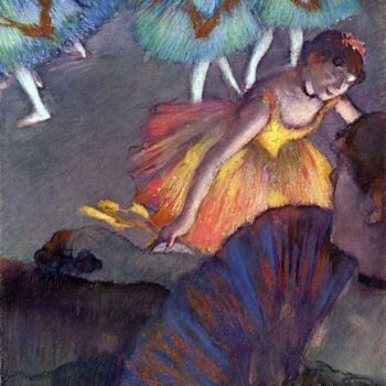 Ballet, from a Box View by Degas