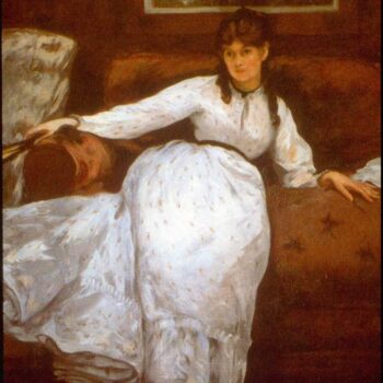 Berthe Morisot by Manet