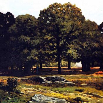 Chestnut Avenue in La Celle-Saint-Cloud by Sisley