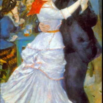 Dance at Bougival by Renoir
