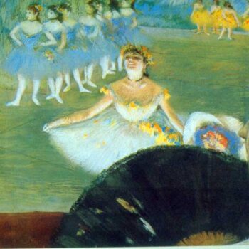 Dance with Bouquet by Degas