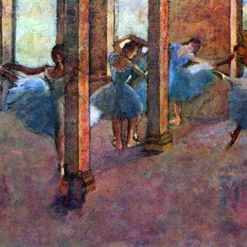 Dancers in The Foyer by Degas