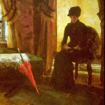 Dejected Lady by Ensor