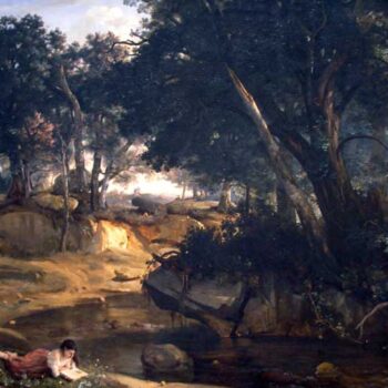 Forest of Fontainebleau by Corot